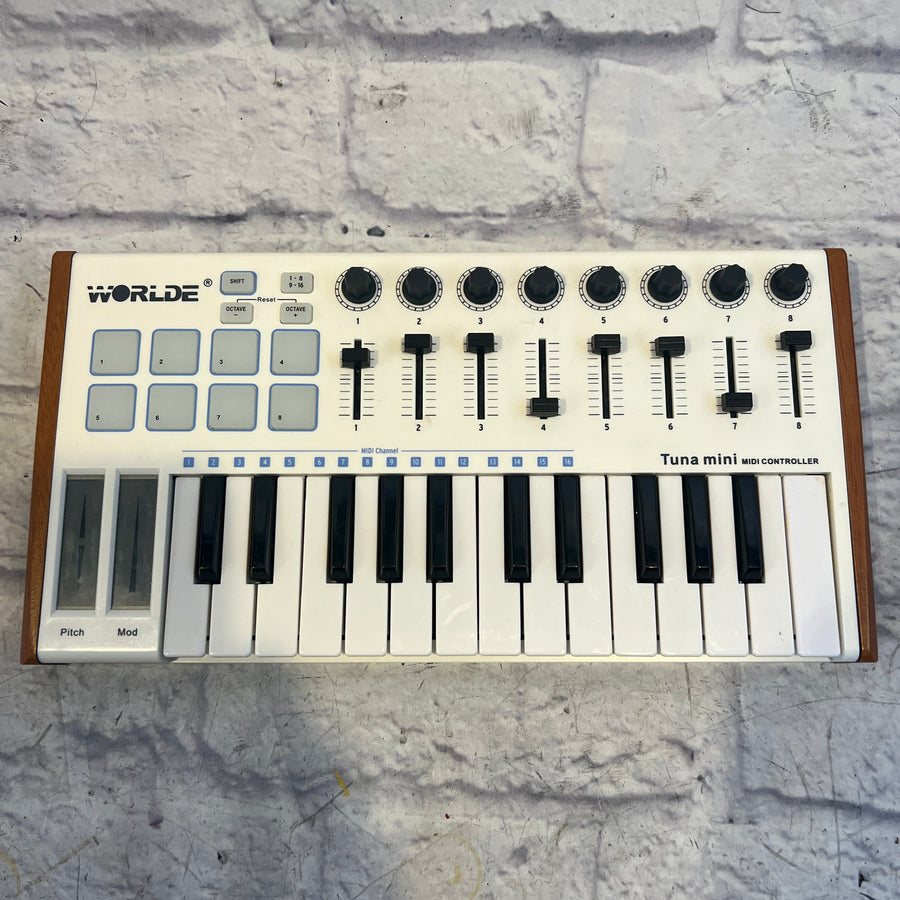 Worlde Tuna Mini 25-Key MIDI Controller
