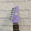 Hard Luck Kings Bombshell Strat Style HH Purple Electric Guitar