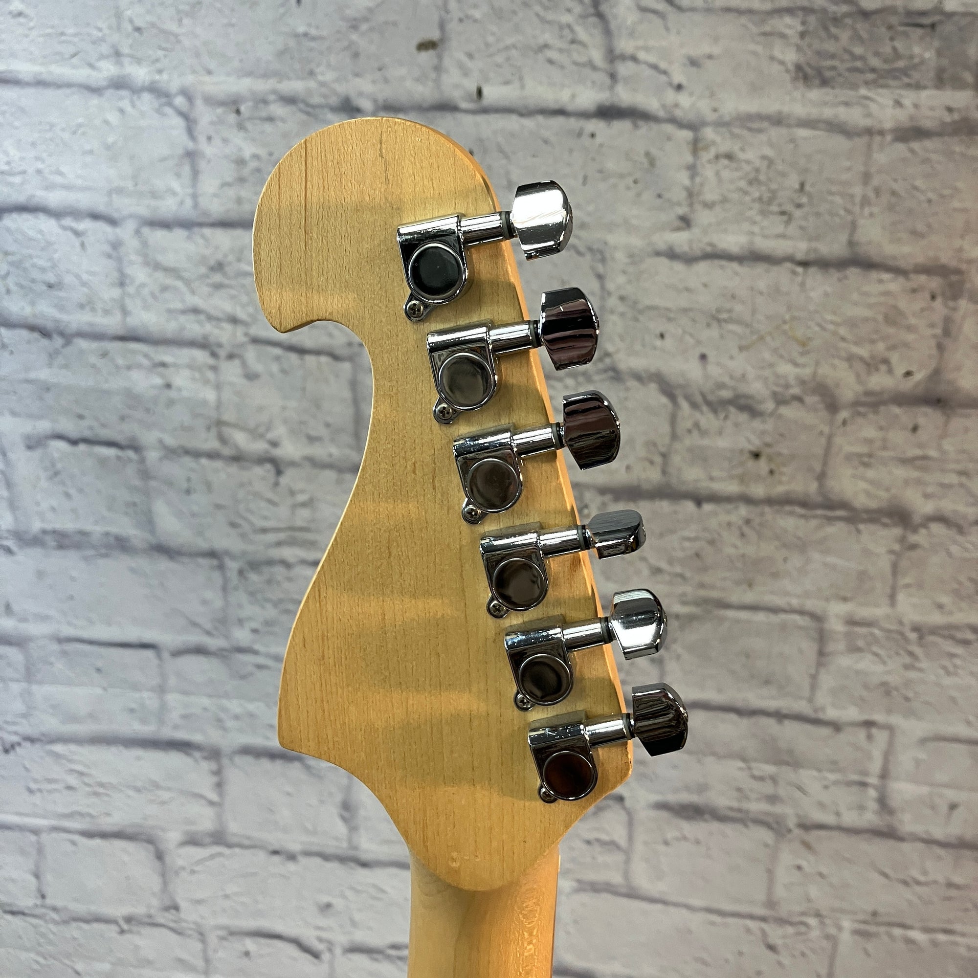 GWL George Washburn Lyon Black Stratocaster Style Guitar (With Gig Bag)