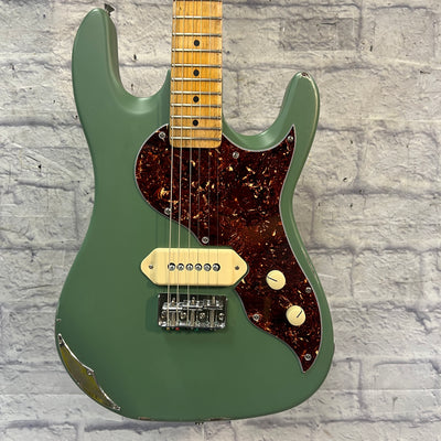 Harden Engineering BluesBird Jr Distressed Forest Green with Case