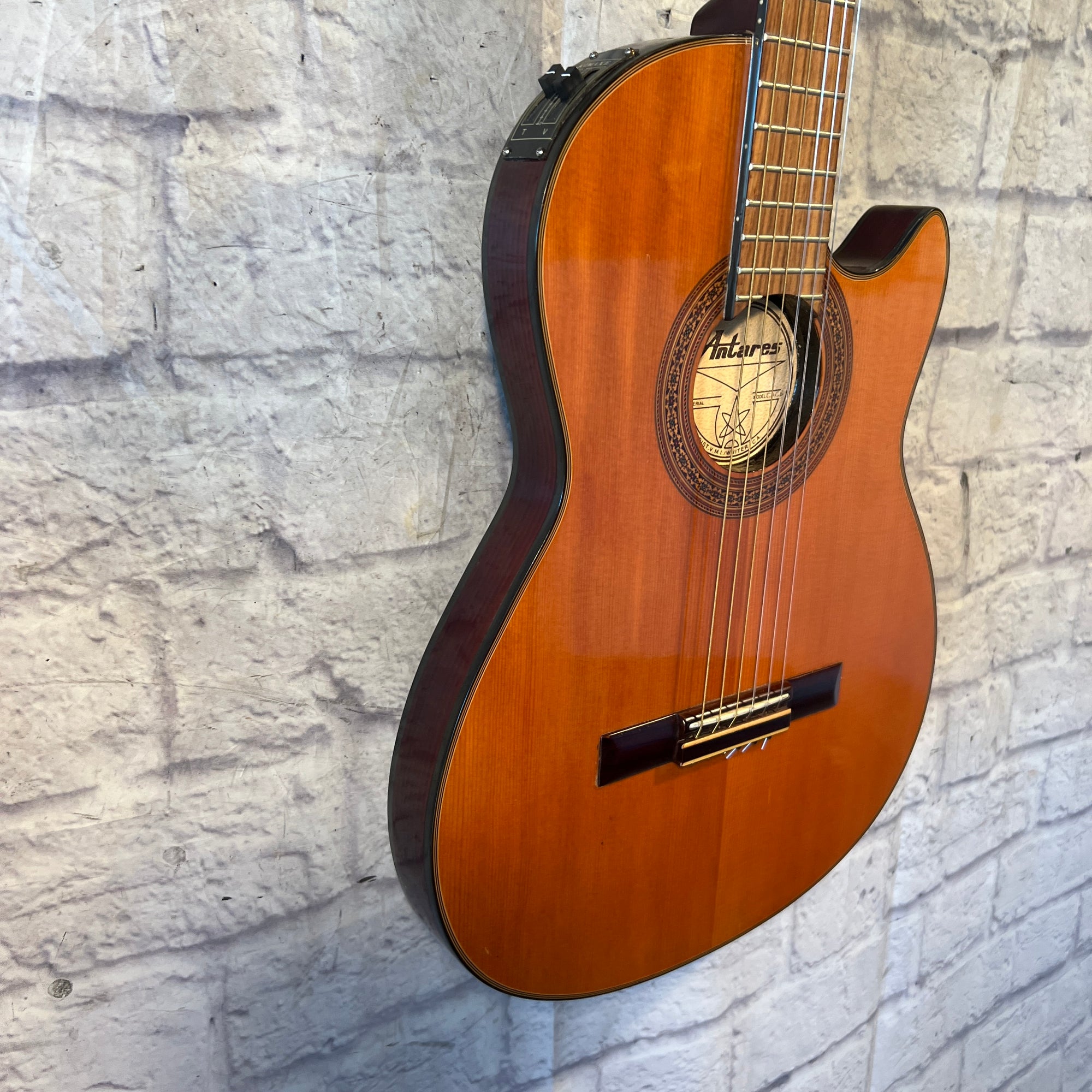 Antares CACE Solid Body Nylon String Acoustic Guitar