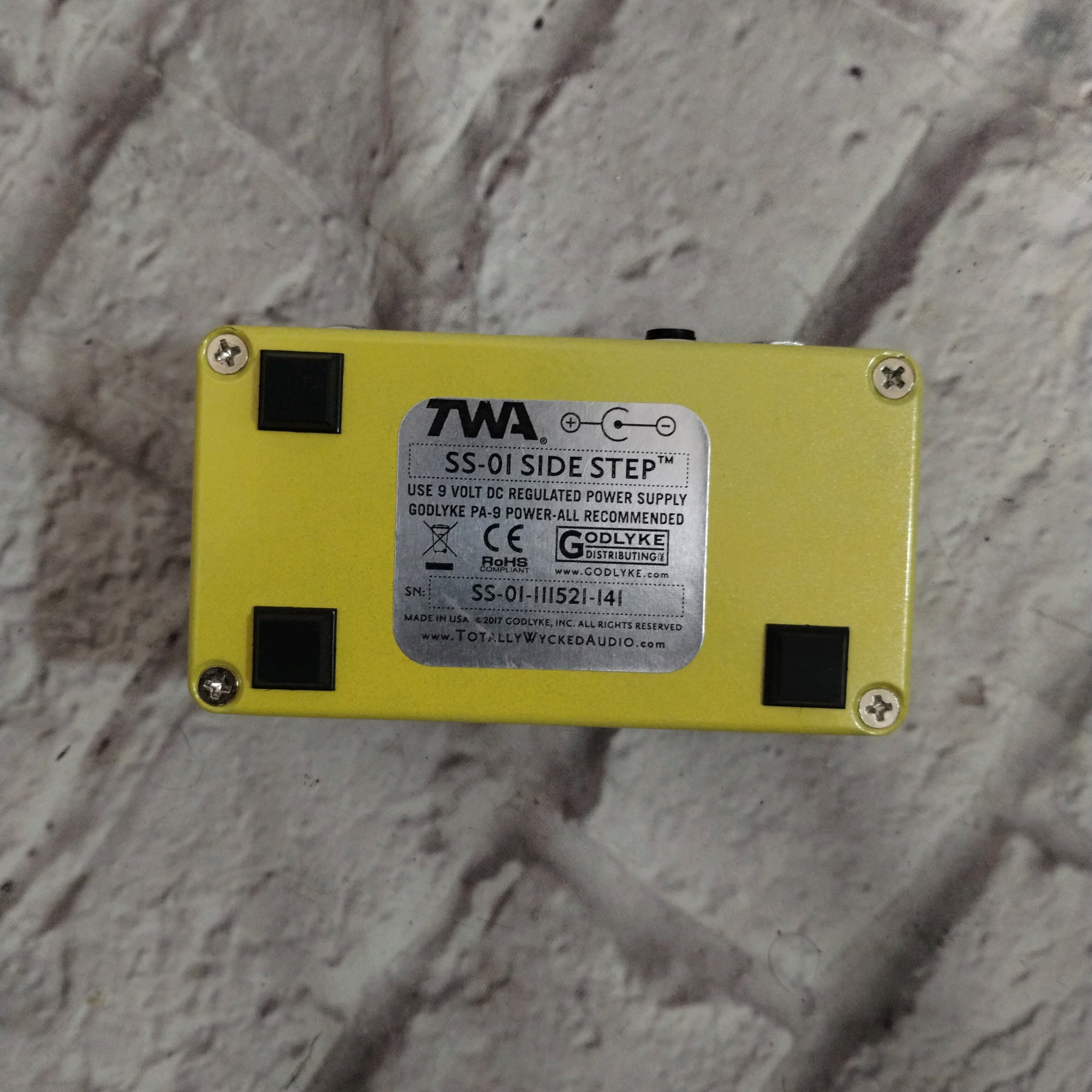 TWA Side Step Dynamic Expression Pedal