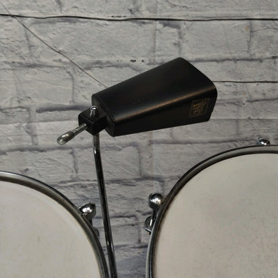 Timbales Set with Cowbell - 14" and 15"