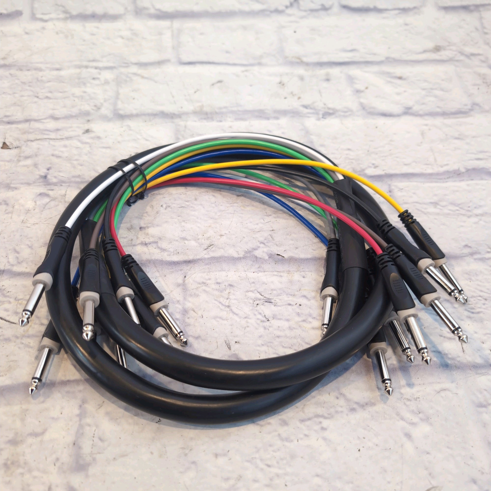 Monoprice 6' 8-Channel Instrument 1/4 to 1/4" Snake Snake