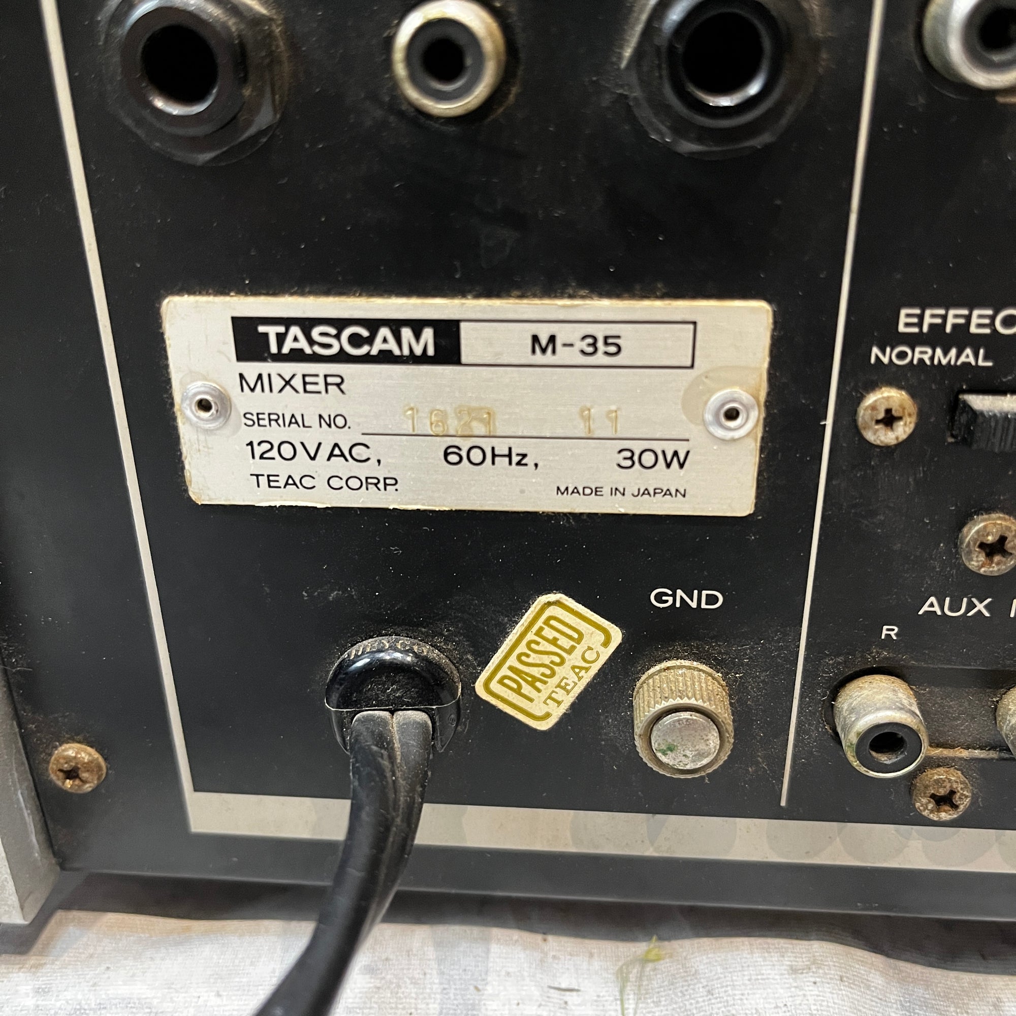 Tascam M-35 Mixing Console - AS IS