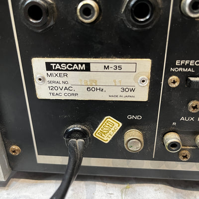 Tascam M-35 Mixing Console - AS IS