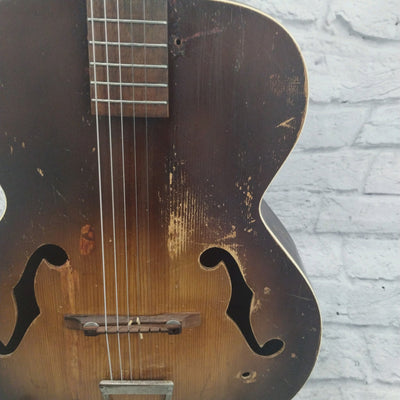 Kay K35 50's Archtop Baritone Guitar W/Case