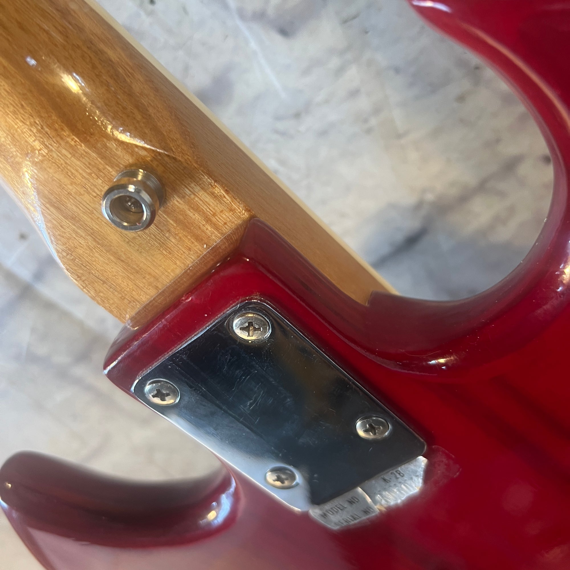 Kay K2B Vintage 1960s Double Cut 4-String Bass Guitar