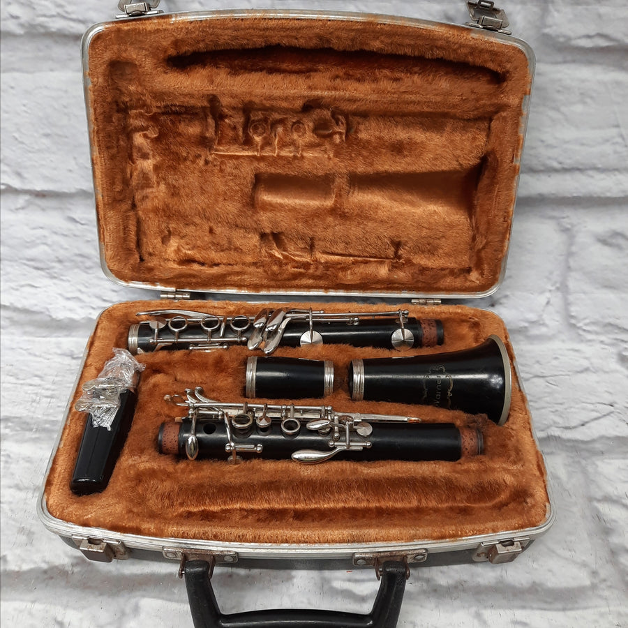 Warner wooden Clarinet made in Czechoslovakia w/Case