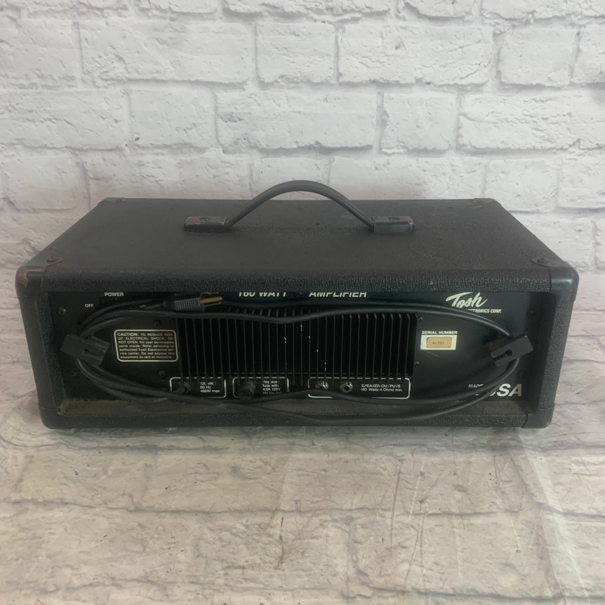 Tosh PA 4160 Power Amplifier