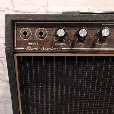 Teisco Vintage CM-88 Checkmate 88 2x8 Solid State Guitar Combo Amp