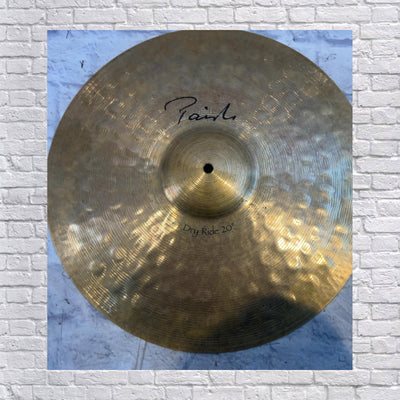 Paiste 20 Signature Dry Ride CRACKED AS-IS Ride Cymbal
