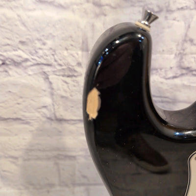 Spectrum Strat Black Electric Guitar