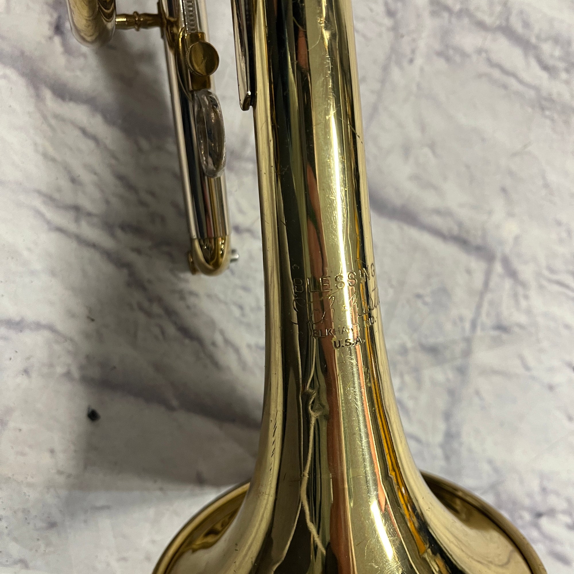 Blessing Student Cornet with Case and Mouthpiece