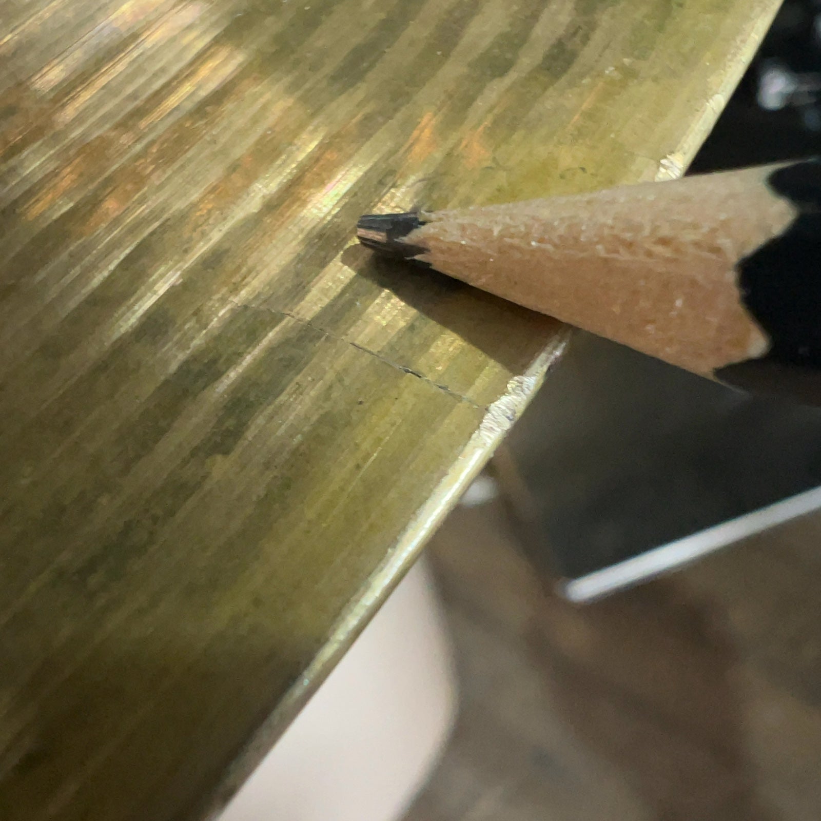 Paiste 20 Signature Dry Ride CRACKED AS-IS Ride Cymbal