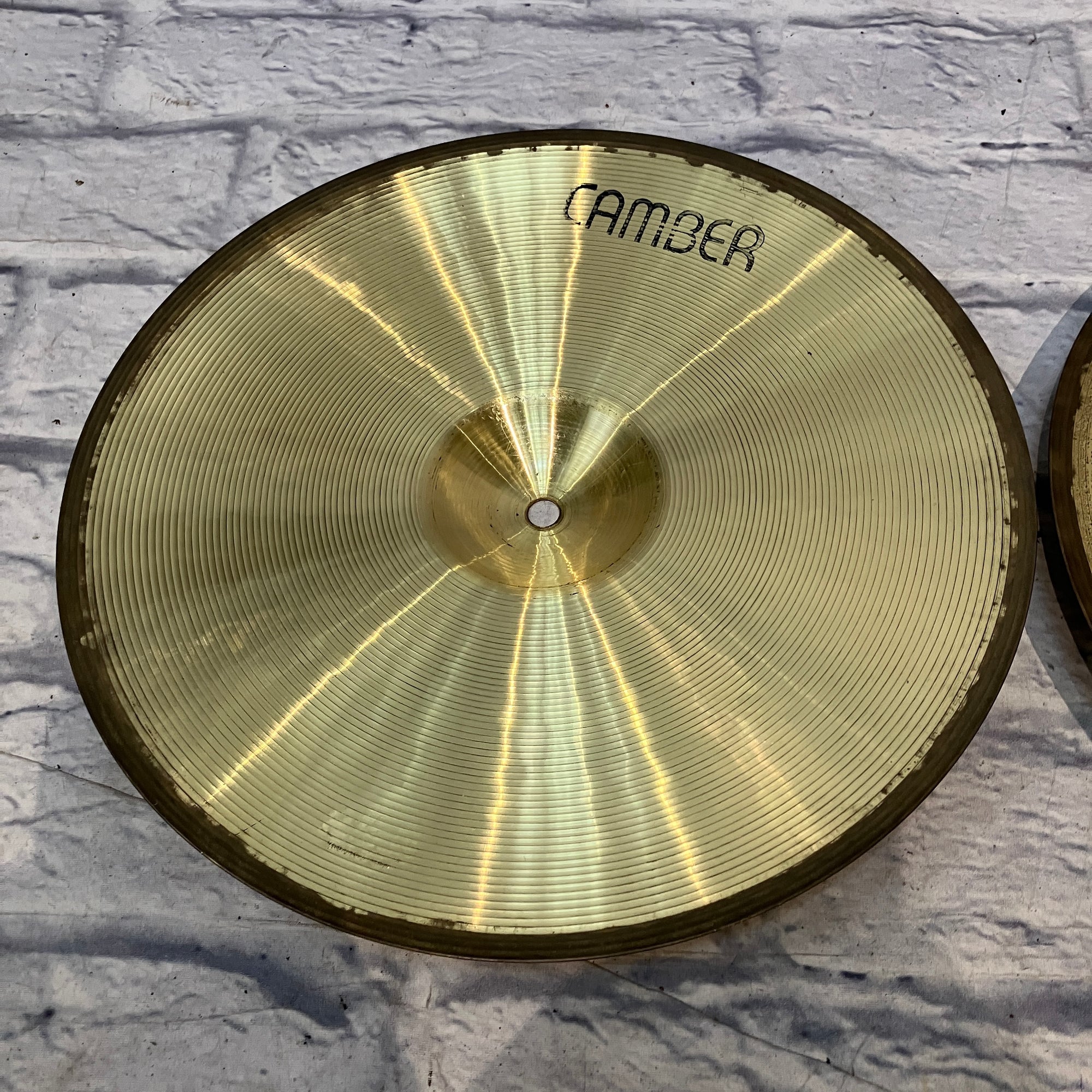 Camber 14" Hi Hat Pair Vintage West Germany