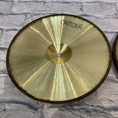 Camber 14" Hi Hat Pair Vintage West Germany