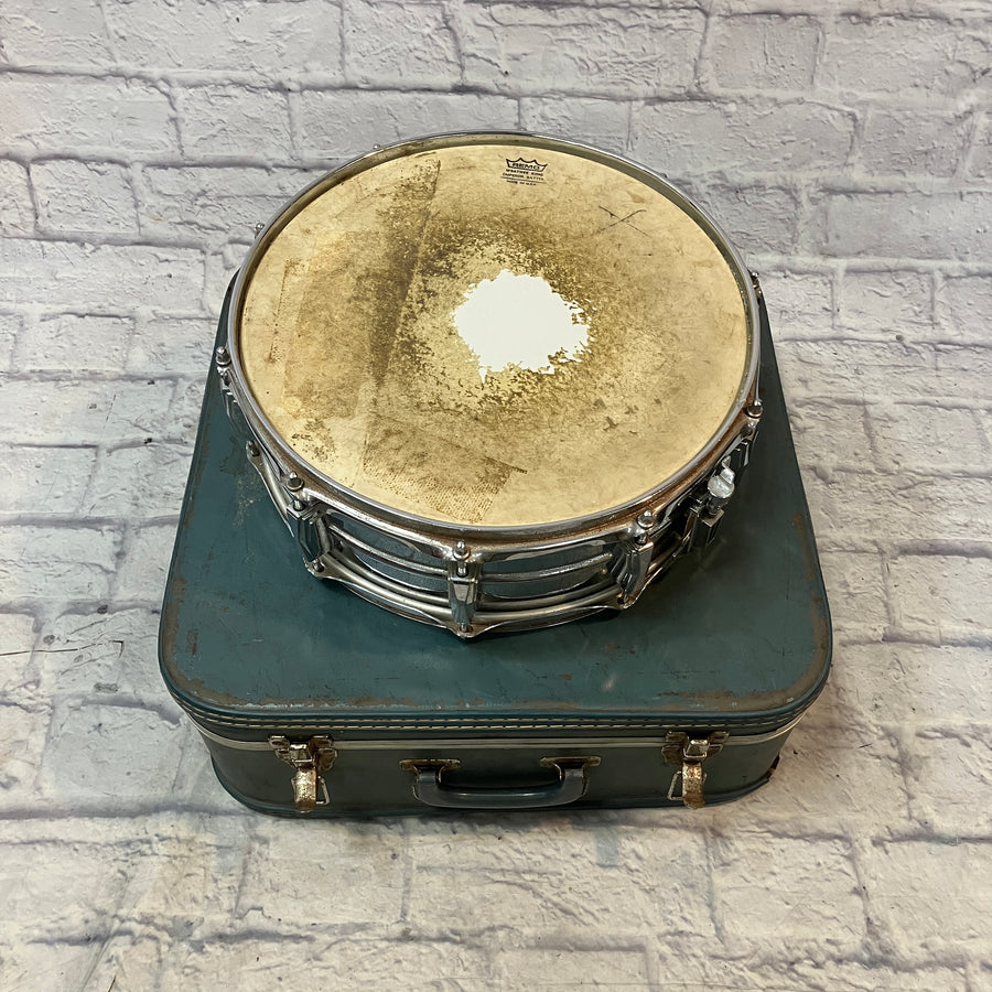 Vintage Ludwig Chrome Snare (With case and Accessories)