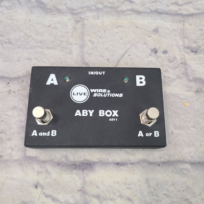 Livewire ABY Box Effects Pedal