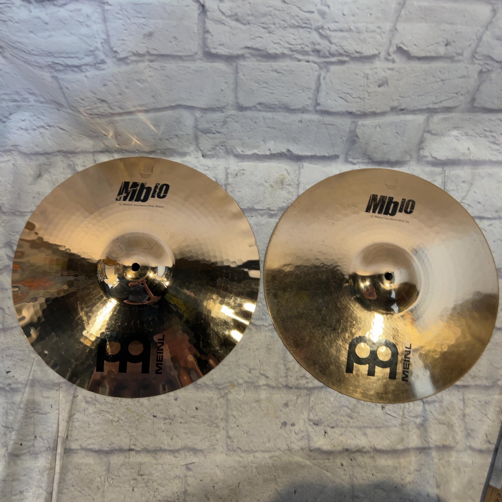Meinl 15 MB10 Hi Hat Cymbal Pair