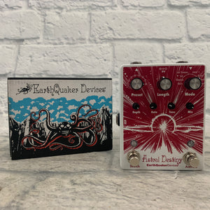 EarthQuaker Devices Astral Destiny Octal Octave Reverberation Odyssey Pedal