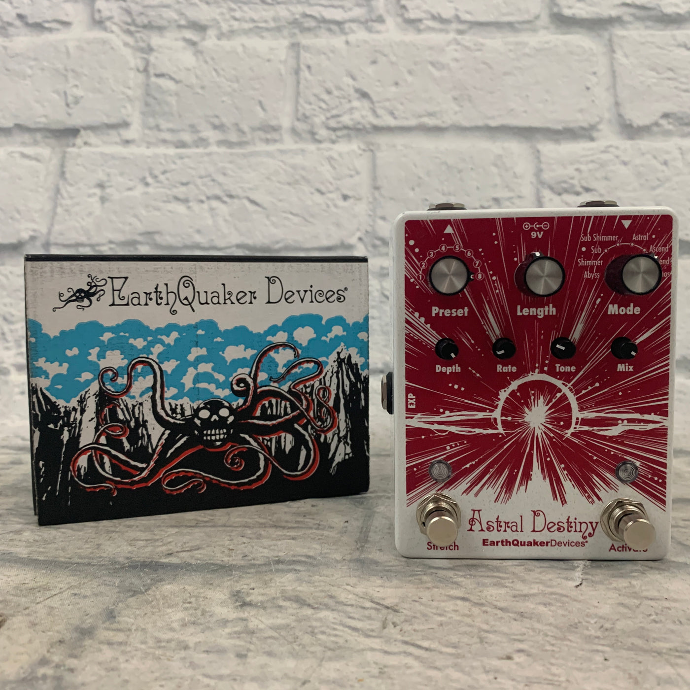 EarthQuaker Devices Astral Destiny Octal Octave Reverberation Odyssey Pedal