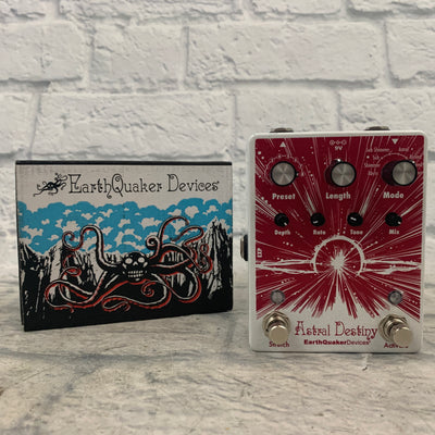 EarthQuaker Devices Astral Destiny Octal Octave Reverberation Odyssey Pedal