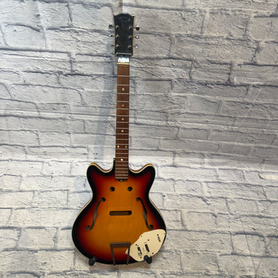 Vintage 1960s Hollow Body Electric - Project Guitar
