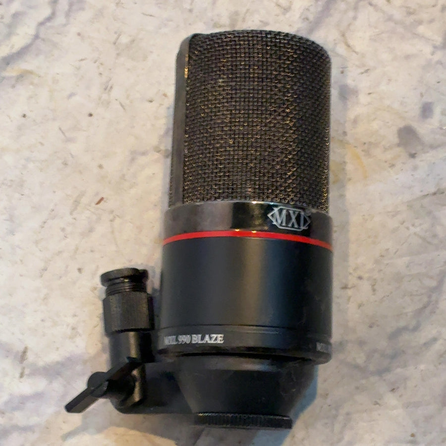 MXL 990 Blaze Condenser Microphone with Red LEDs
