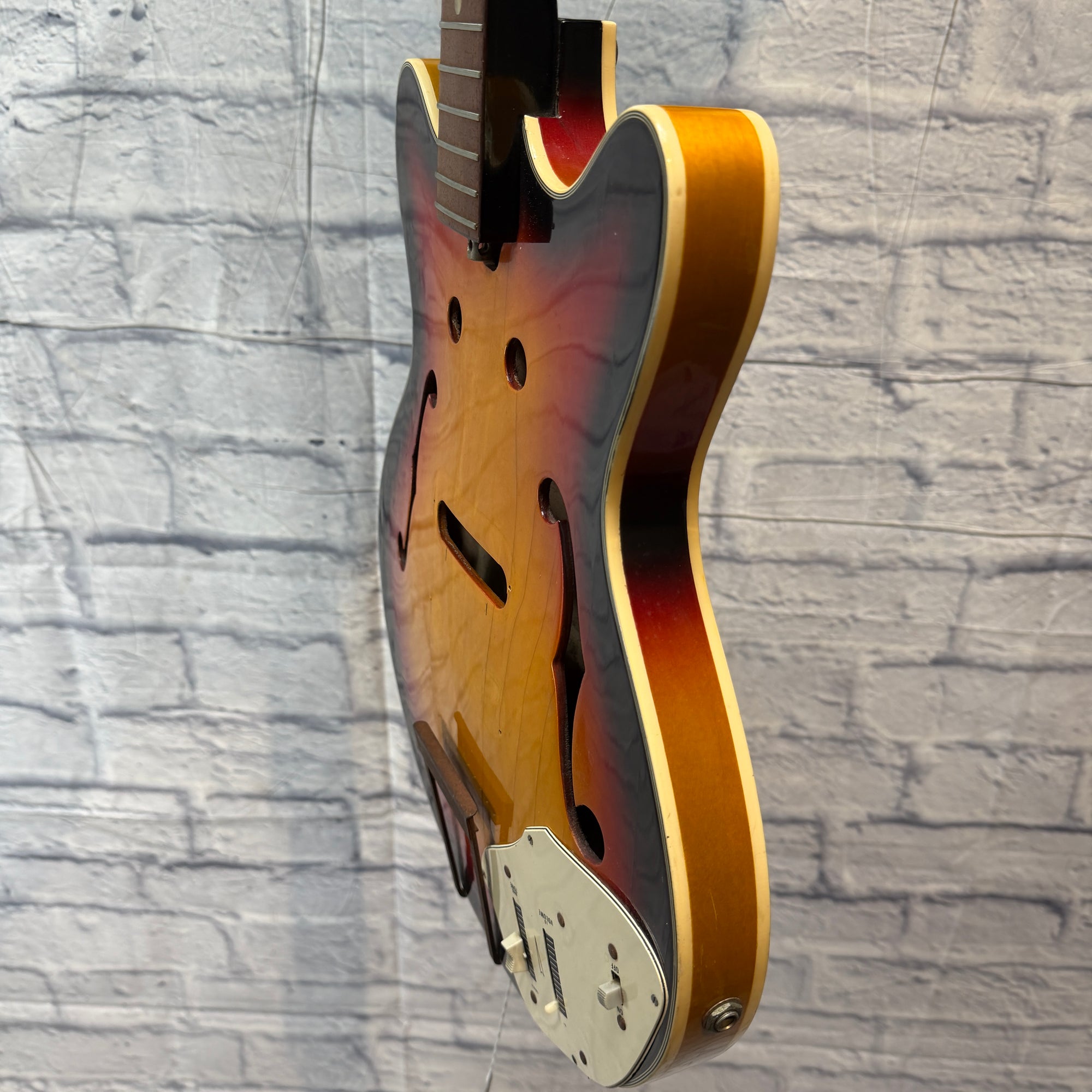 Vintage 1960s Hollow Body Electric - Project Guitar