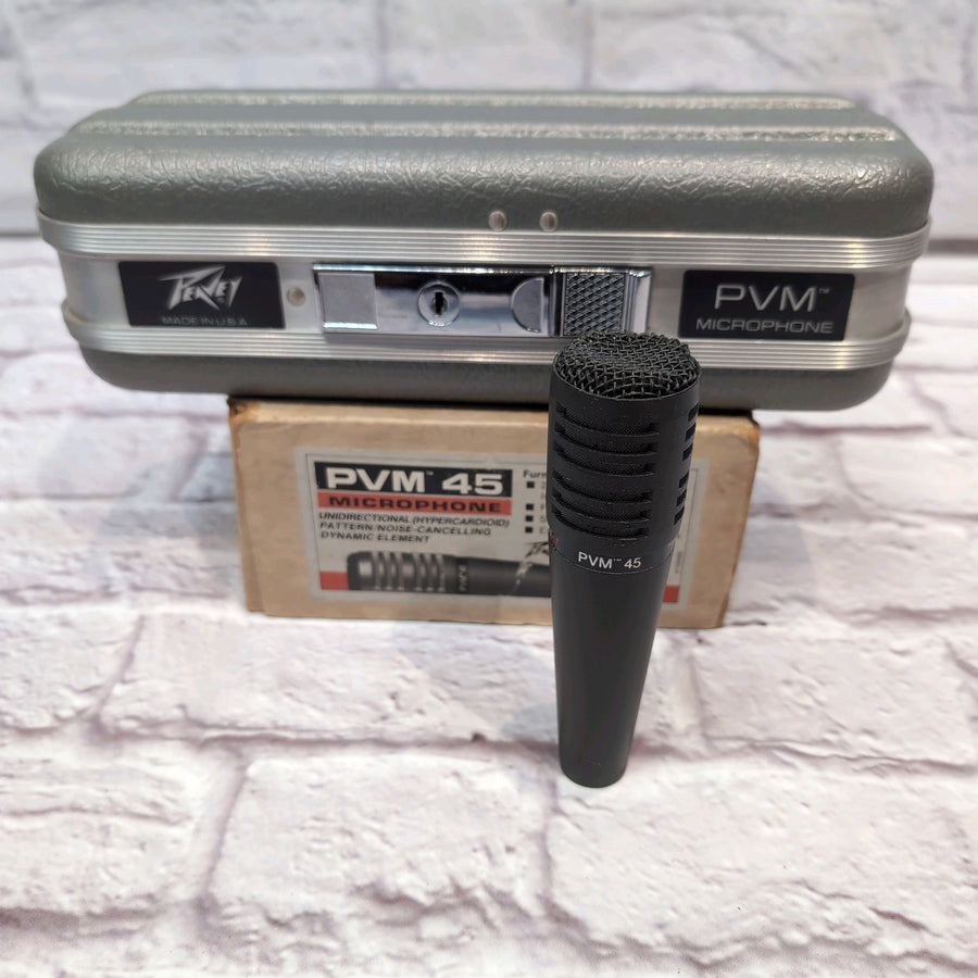 Peavey PVM45 Supercardioid Dynamic Mic w/ Case