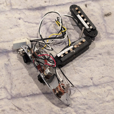 Squier Pickups, Control Plate, Wiring Harness from Sonic Mustang