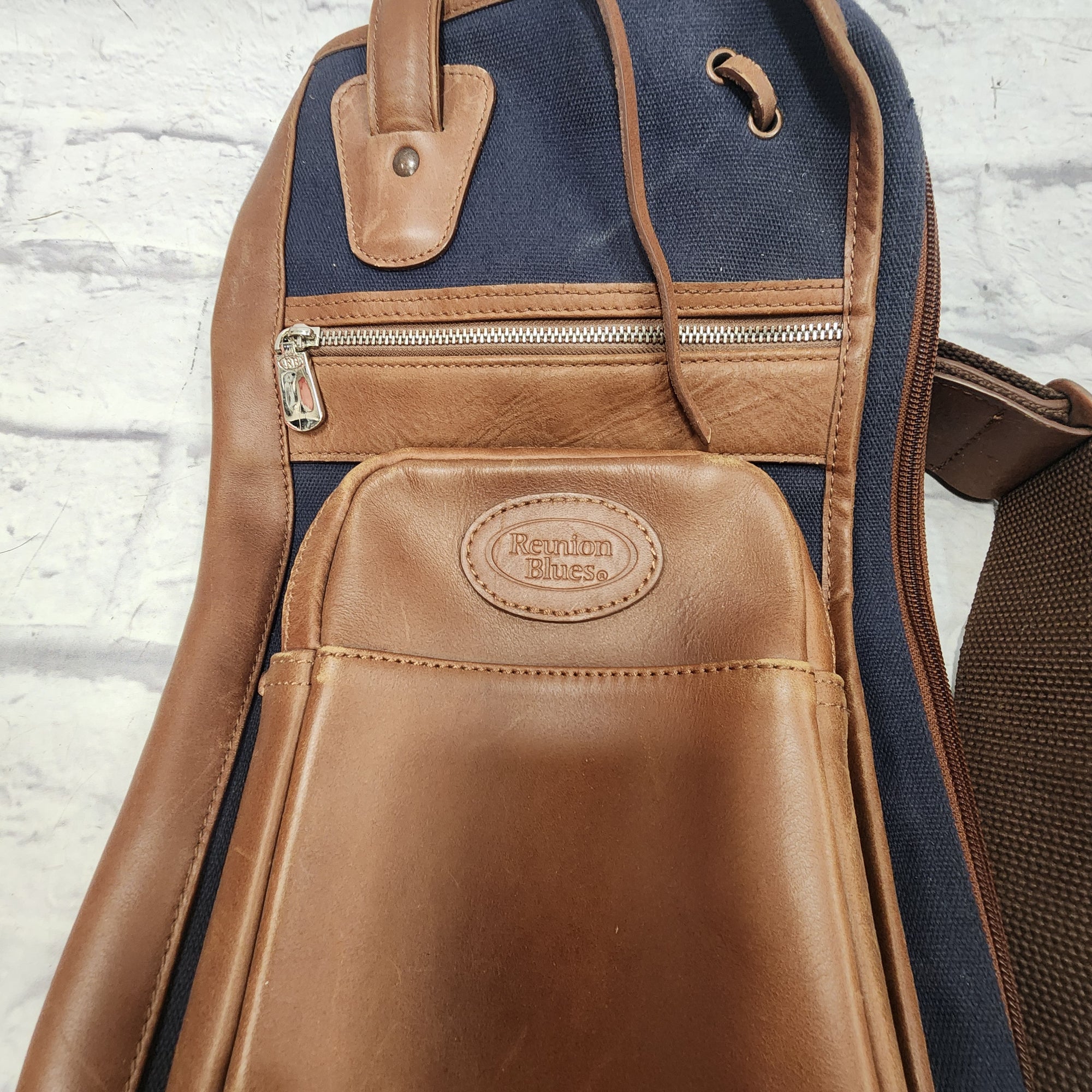 Reunion Blues Canvas and Leather Drum Stick Bag