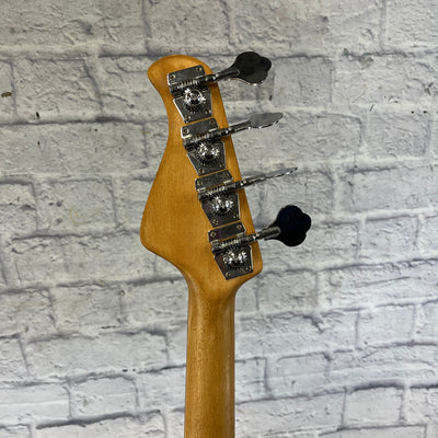 Barrington Foxxe 4 String Bass Natural Finish P Style