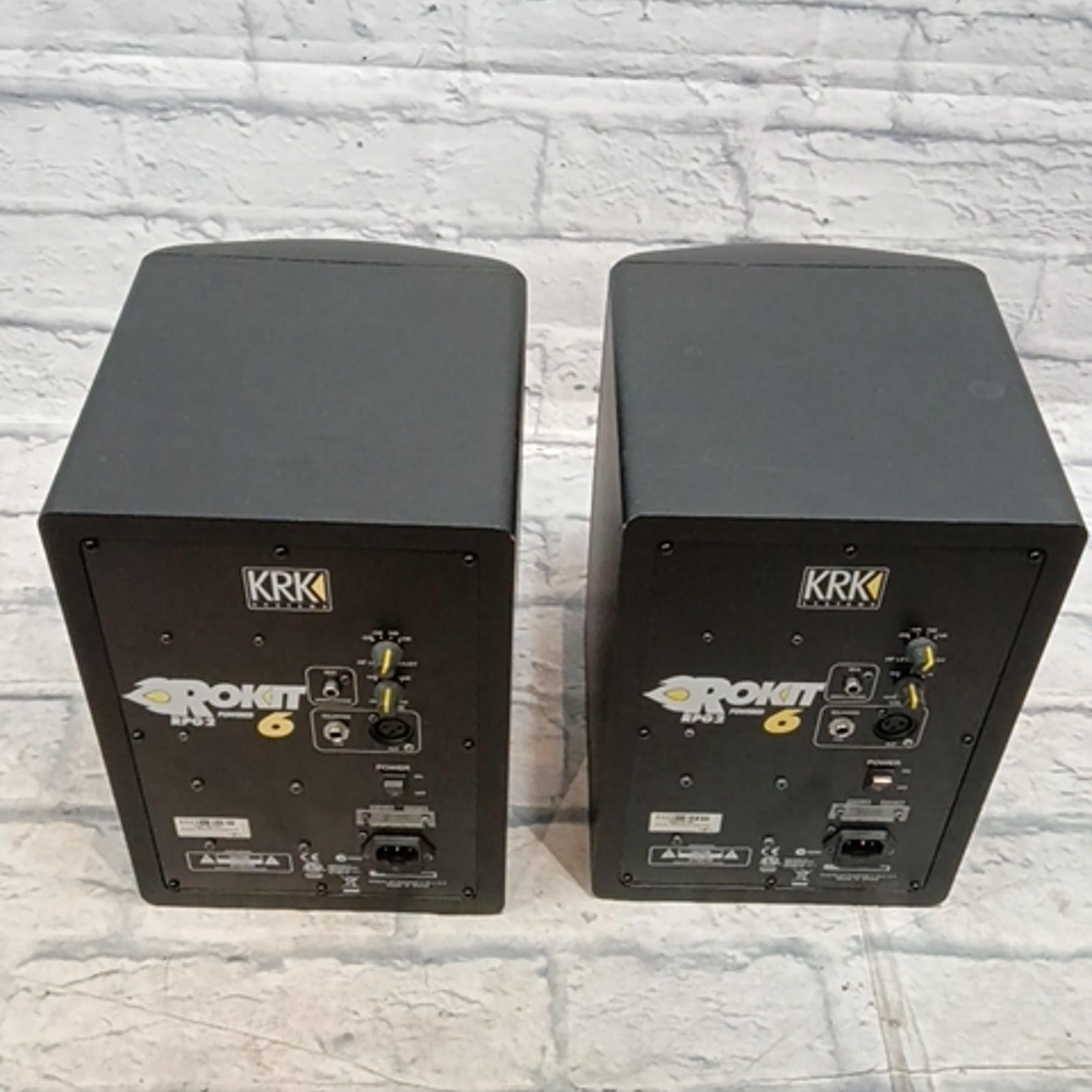 KRK Systems Rokit 6 RPG2 Powered Speakers Studio Monitor Pair