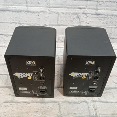 KRK Systems Rokit 6 RPG2 Powered Speakers Studio Monitor Pair