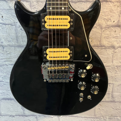 Carvin Black Les Paul Styled Electric Guitar (With Case)