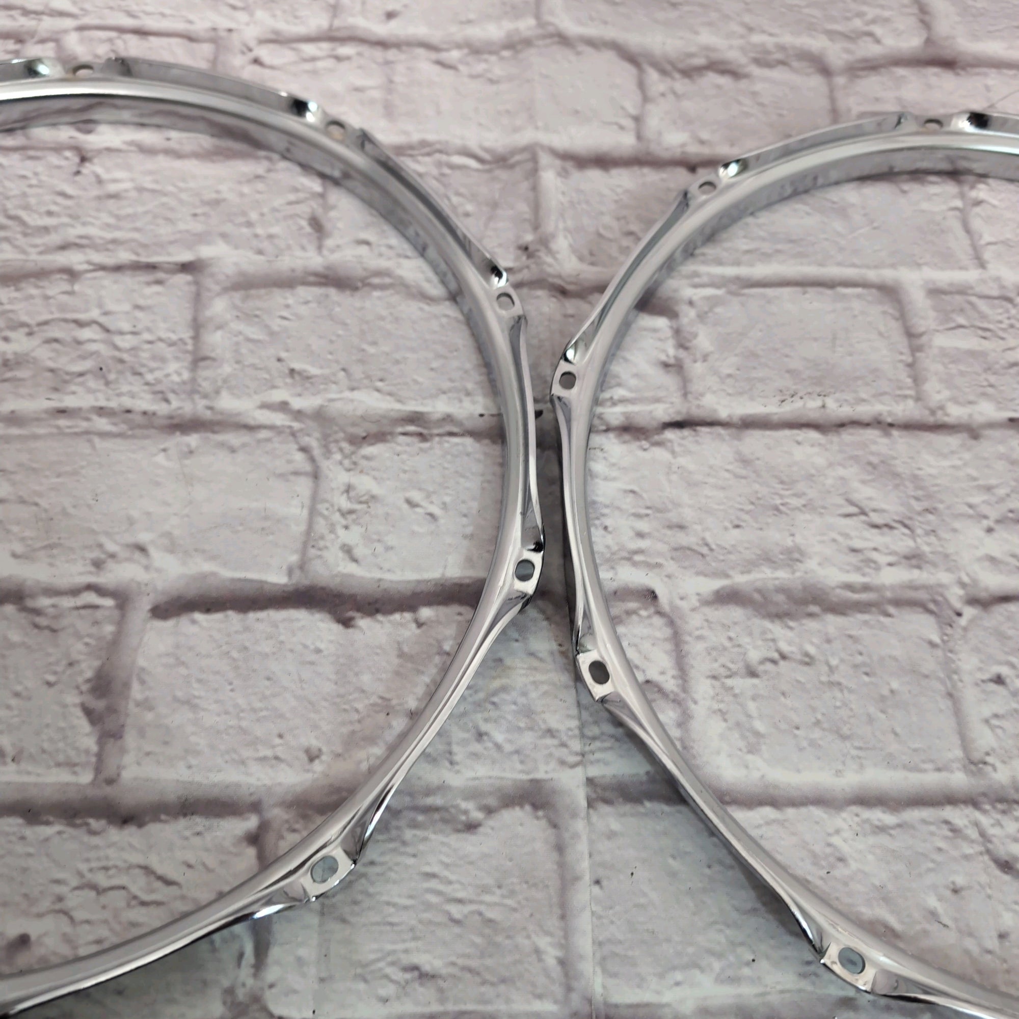 DW Performance Series 14" Snare Drum 10 Lug Drum Hoop Rim (Pair)