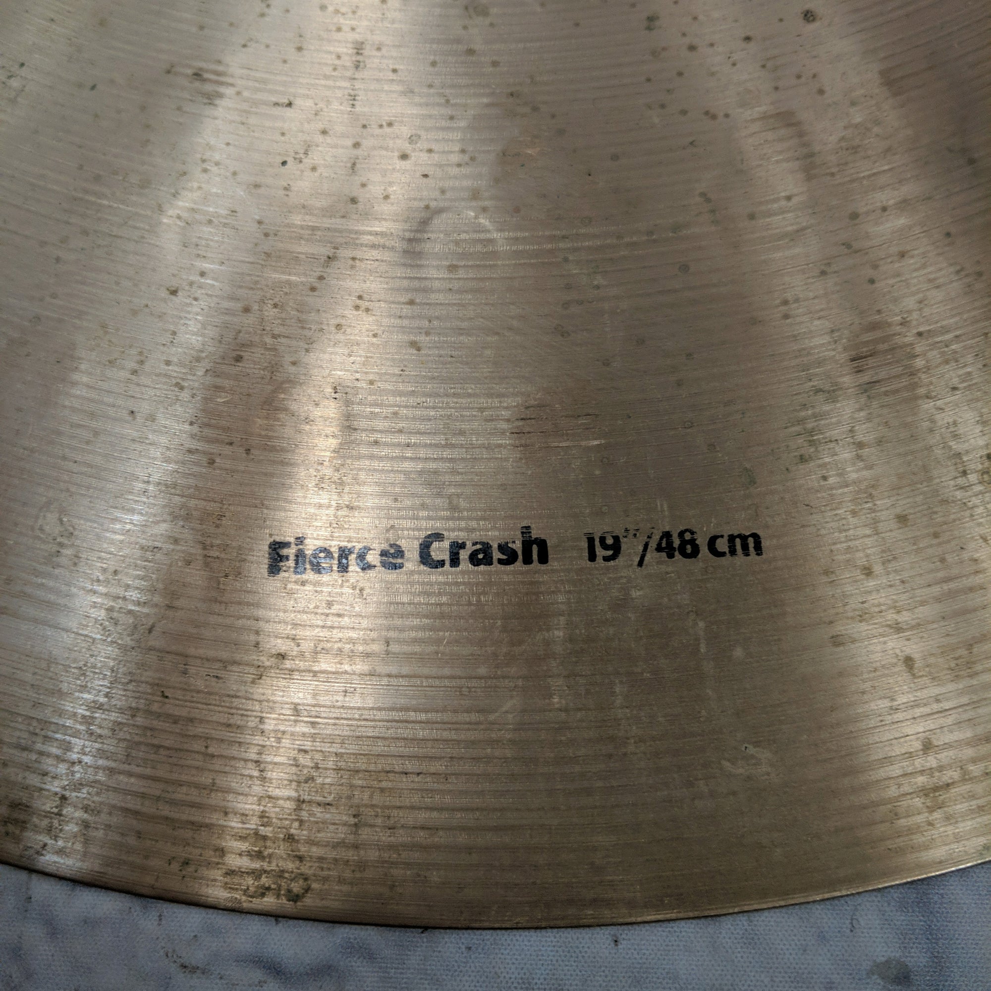 Sabian 19 HHX Fierce Crash Cymbal AS-IS CRACKED