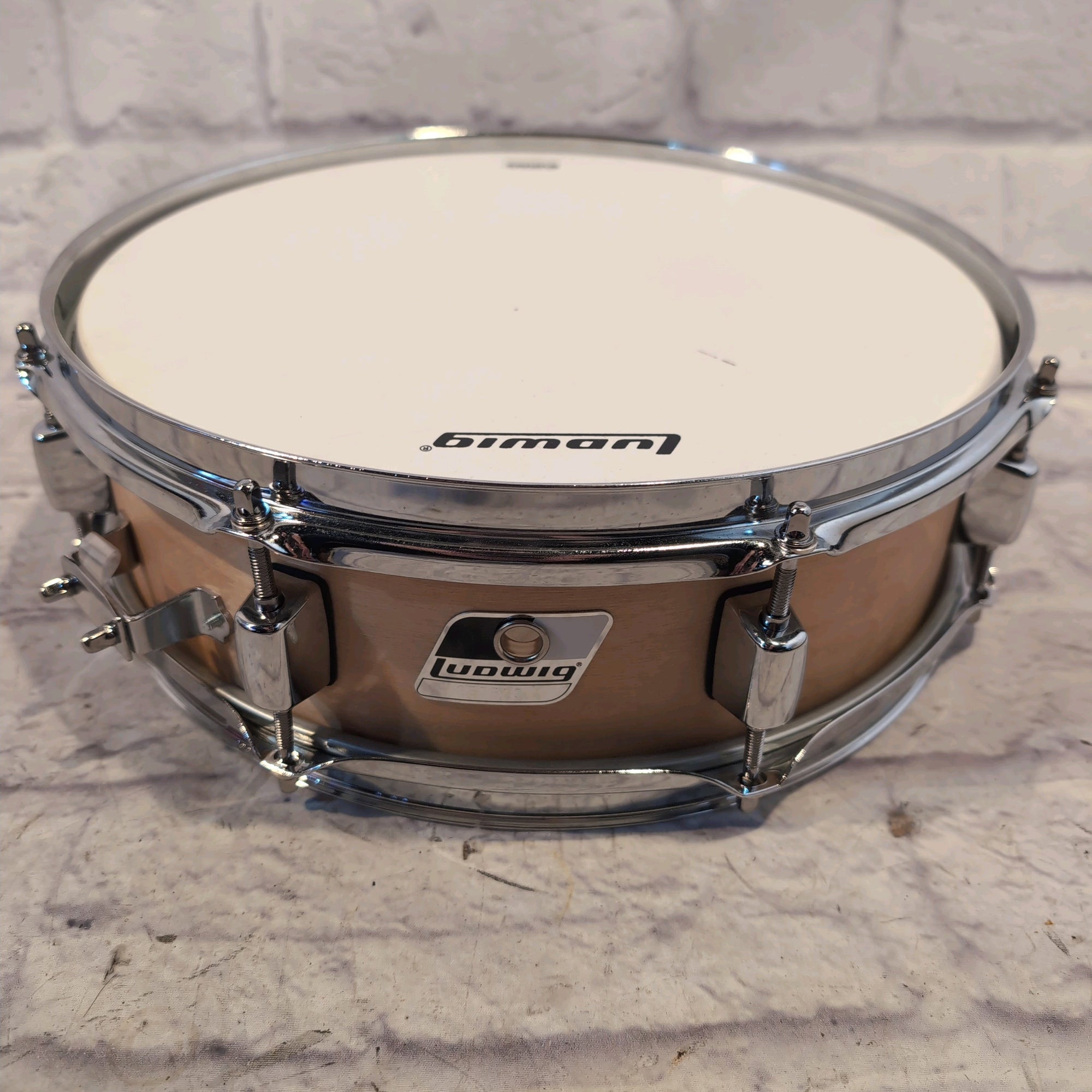 Ludwig Rocker Elite 3x13" Piccolo Maple Snare Drum 2010s - Natural Maple