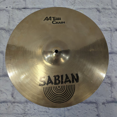 Sabian AA Thin Crash 16 Crash Cymbal