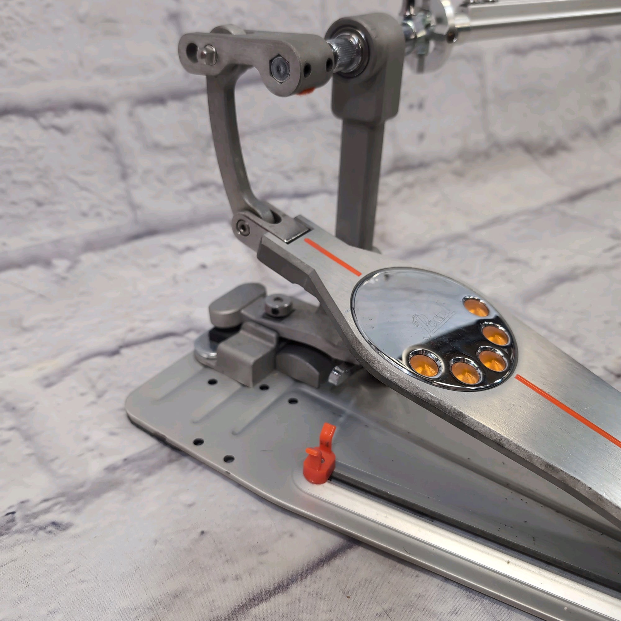 pearl direct drive pedal Pearl P3002D Eliminator Demon Direct-Drive Double Bass Drum Pedal