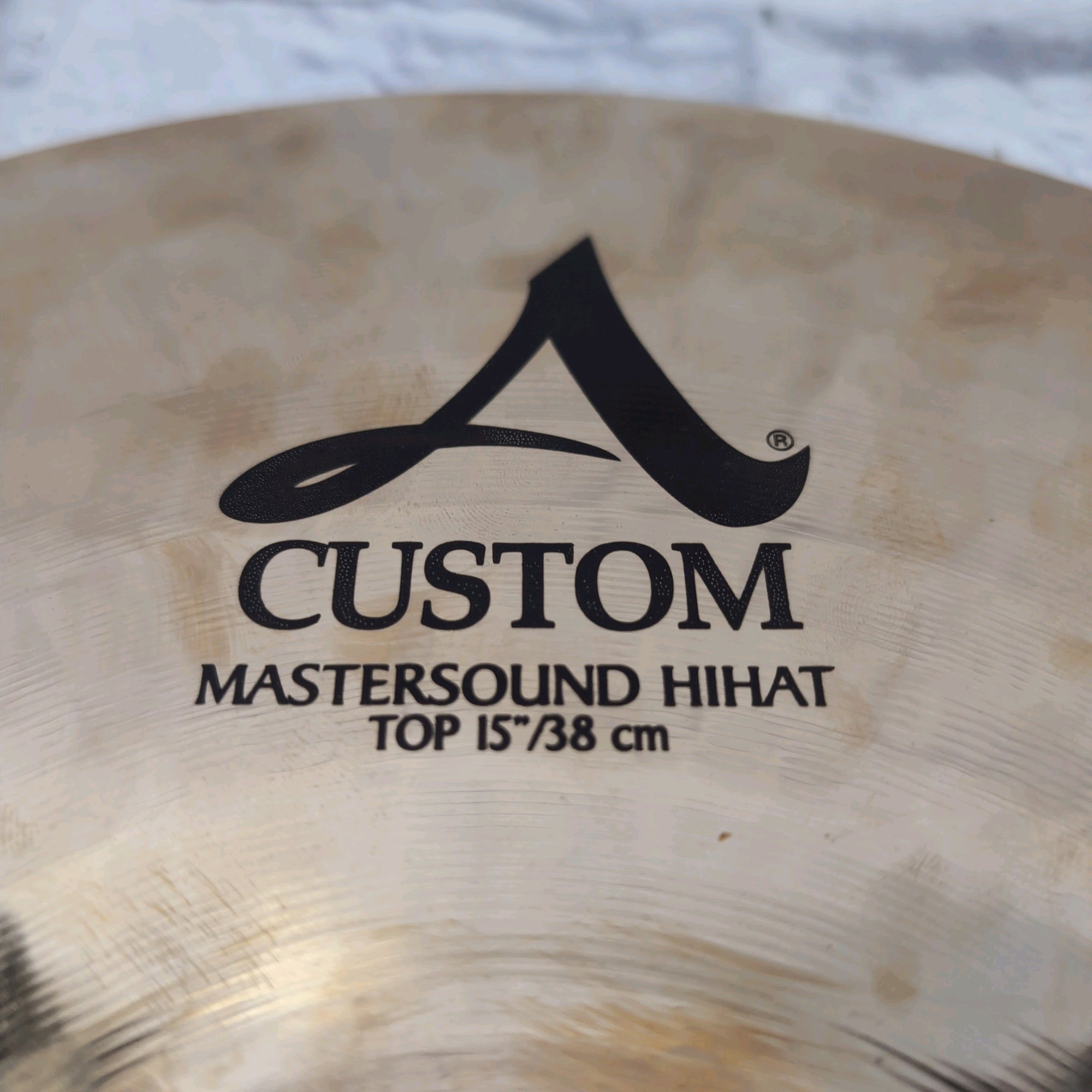 Zildjian 15" A Custom Mastersound Hi-Hat Cymbals (Pair)