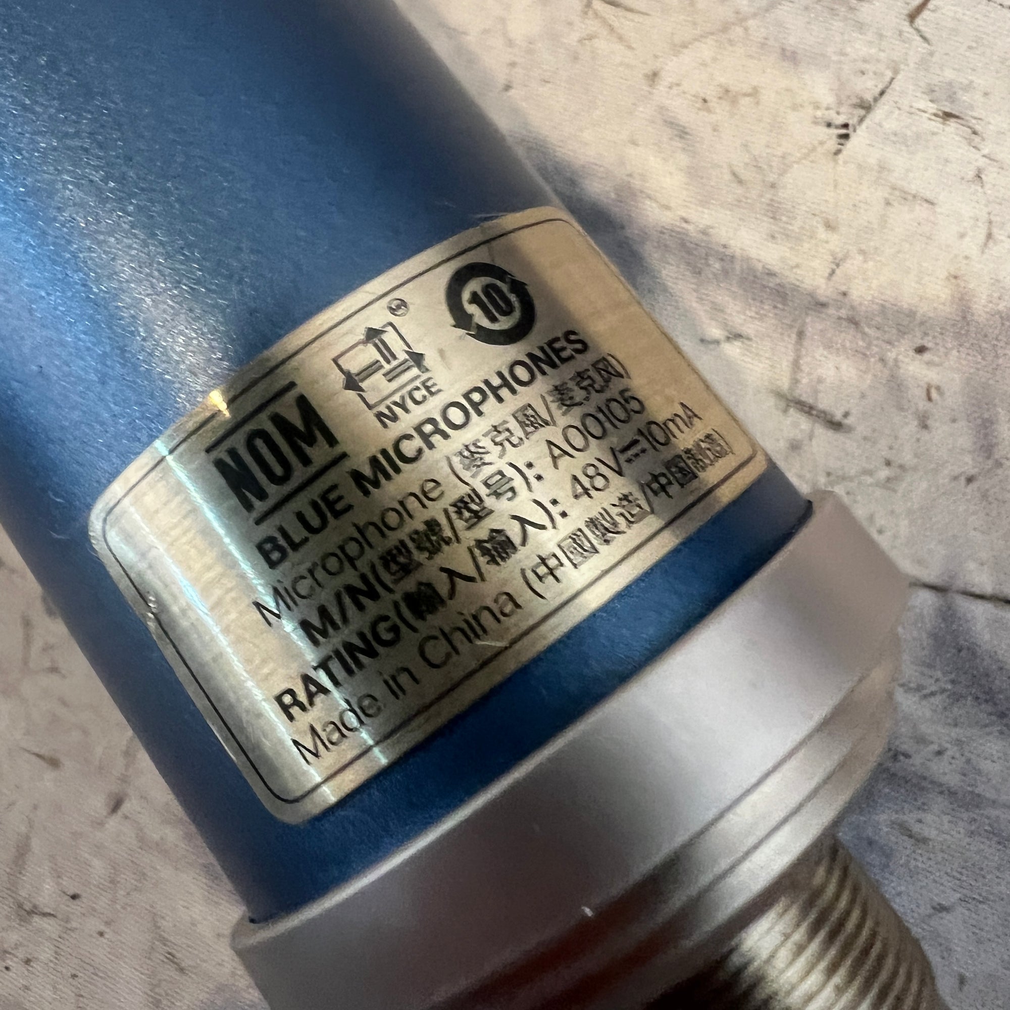 Blue Bluebird Microphone