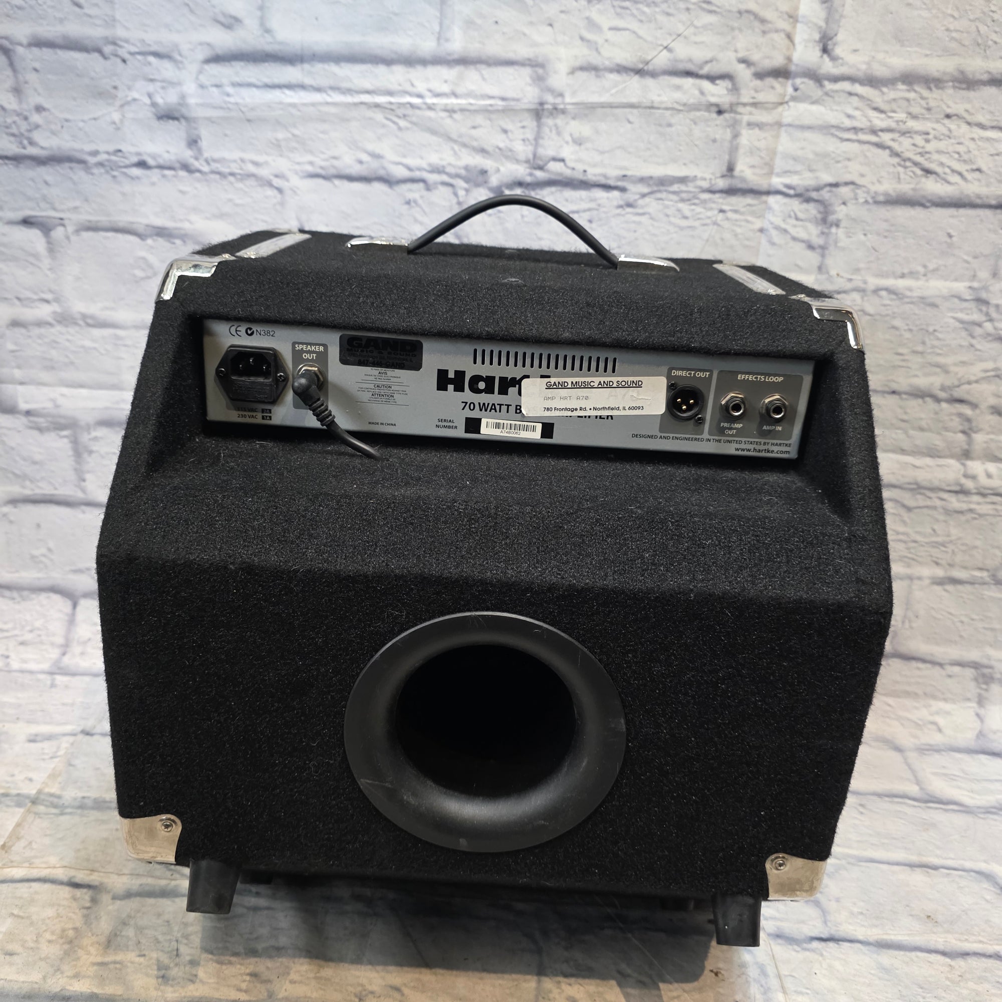 Hartke A70 Bass Guitar Combo Amp