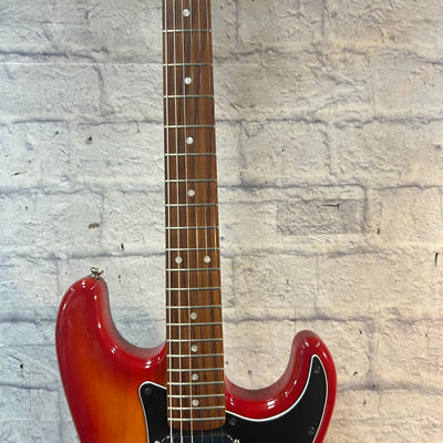Squier Standard Stratocaster Cherry Burst Upgraded Electric Guitar