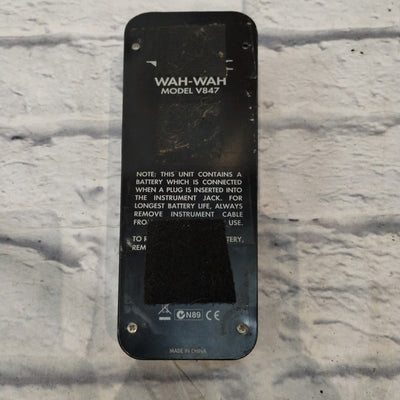 Vox V847A Wah Pedal