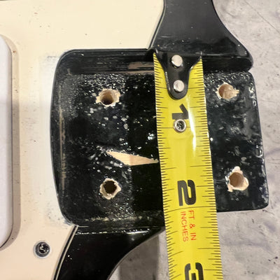 Unknown Black Strat Style Loaded Guitar Body