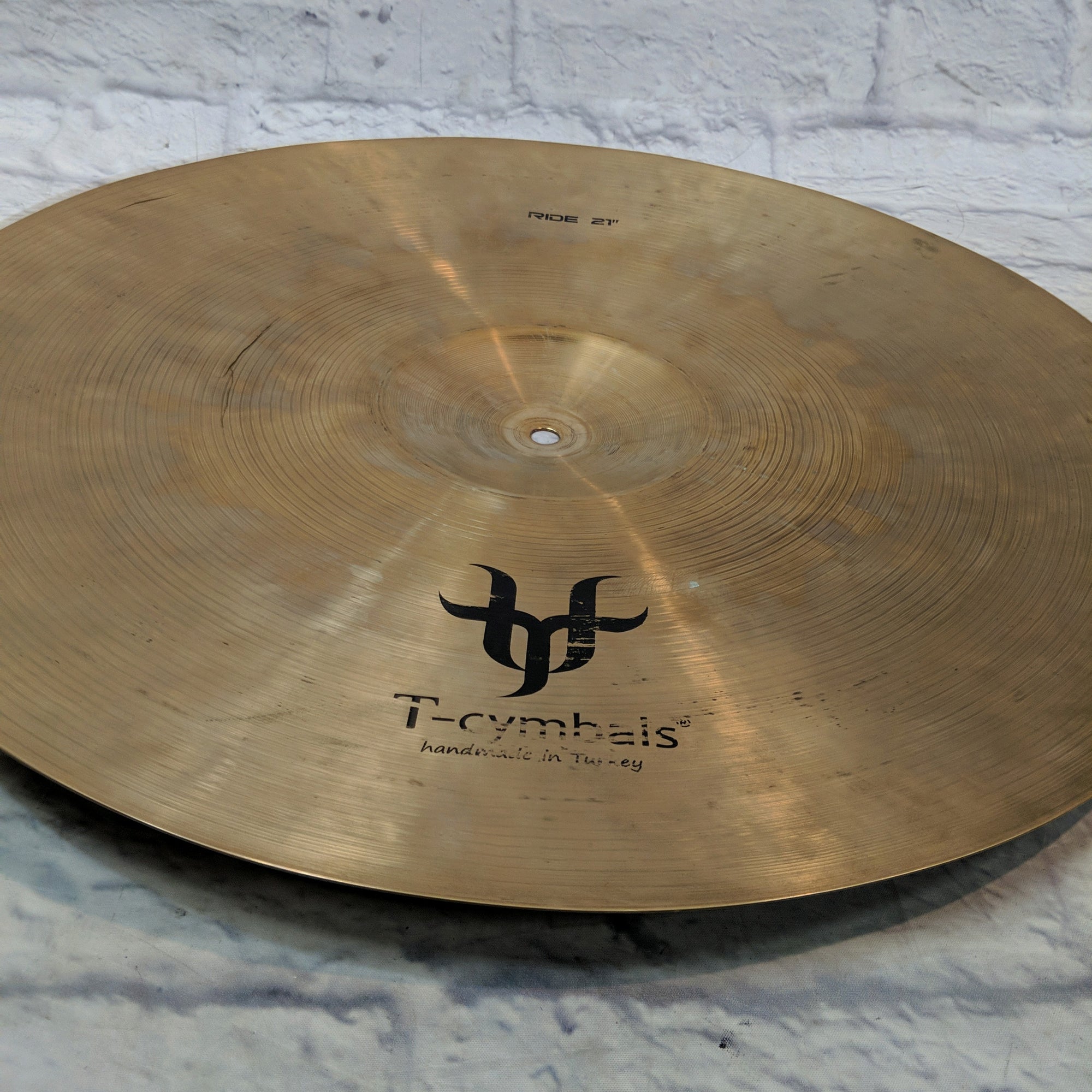 T-Cymbals 21 XTRA Ride Cymbal CRACKED