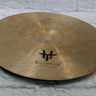 T-Cymbals 21 XTRA Ride Cymbal CRACKED